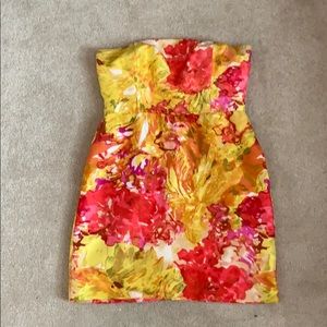 Silk floral J.Crew dress